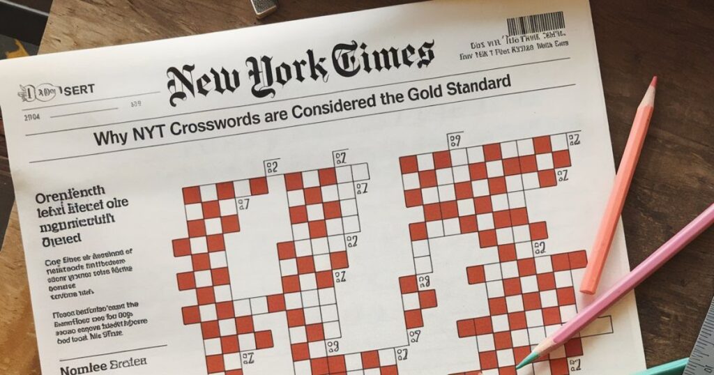 Why NYT Crosswords Are Considered the Gold Standard