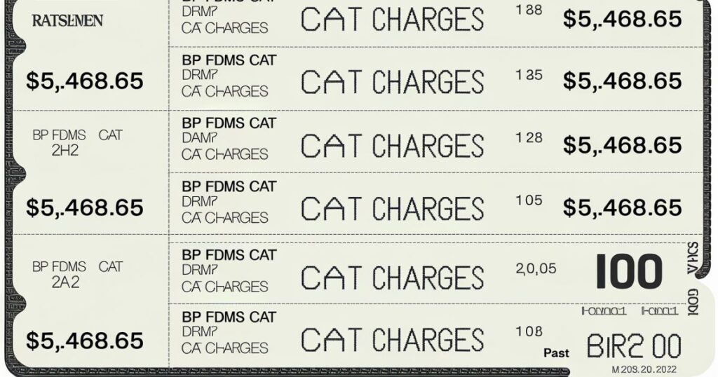 How BP FDMS CAT Charges Appear on Your Bank Statement