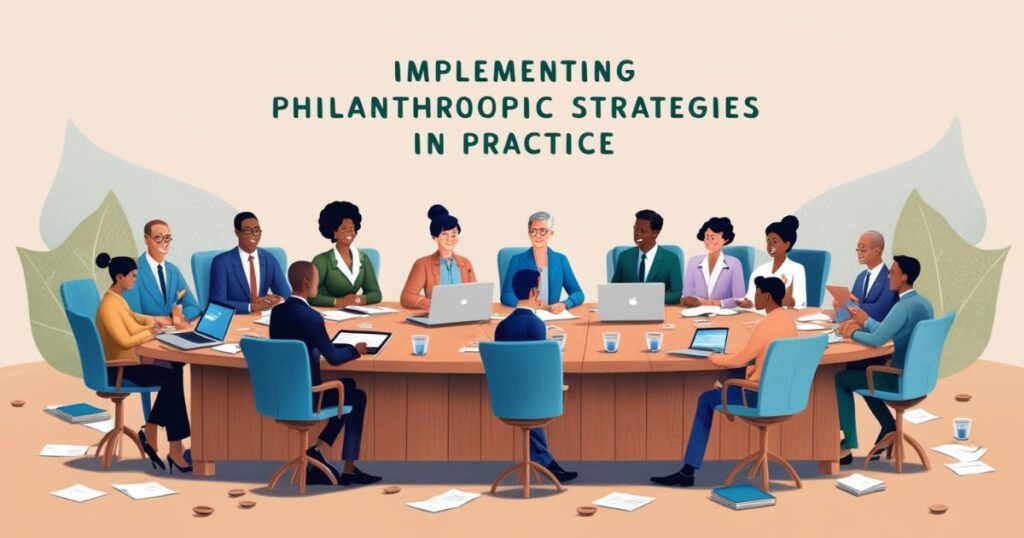 Implementing Philanthropic Strategies in Practice