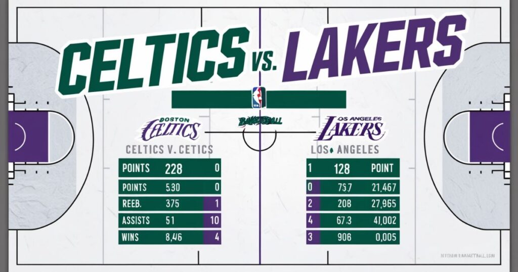 Key Stats Breakdown: Celtics vs. Lakers