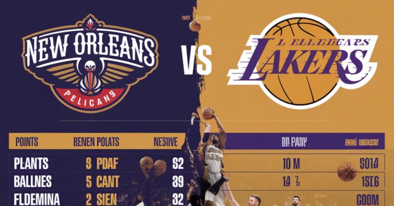 New Orleans Pelicans vs Lakers Match Player Stats: A Detailed Analysis