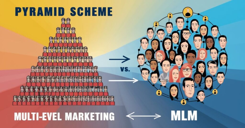 Pyramid Scheme vs. MLM: What's the Difference?