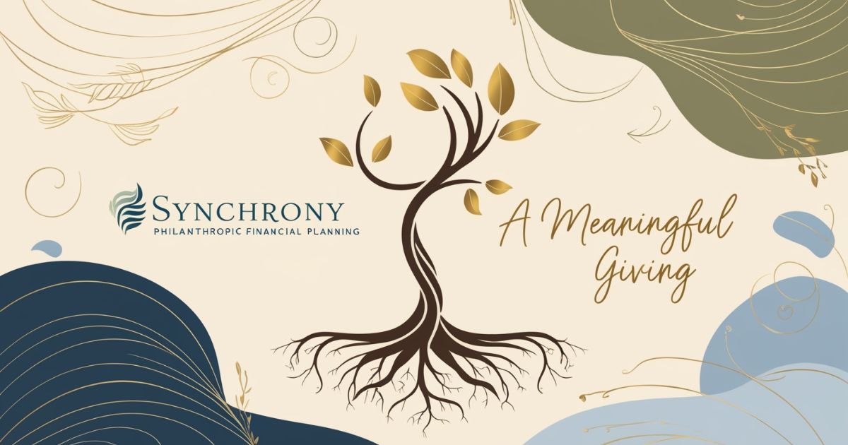 Synchrony philanthropic financial planning A Meaningful Giving