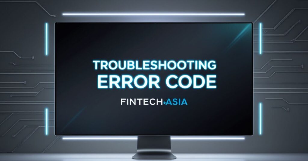 Troubleshooting Error Code FintechAsia