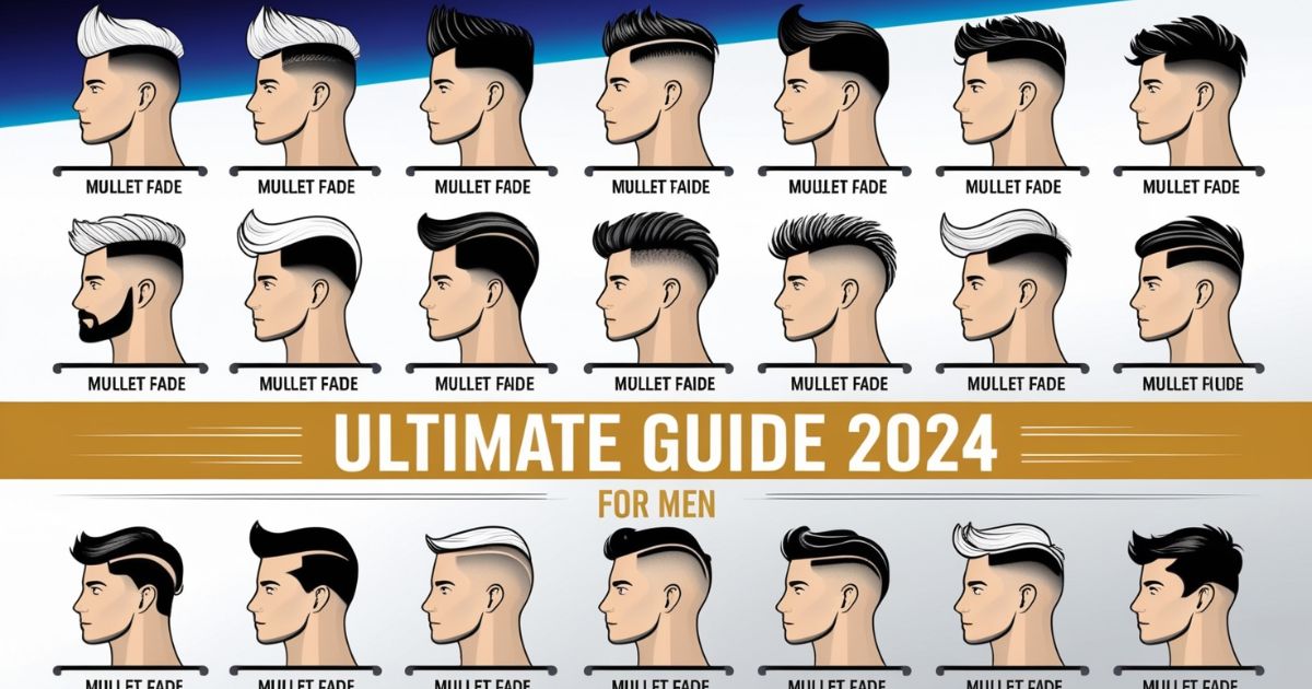 13 Mullet Fade Haircuts For Men – Ultimate Guide (2024)