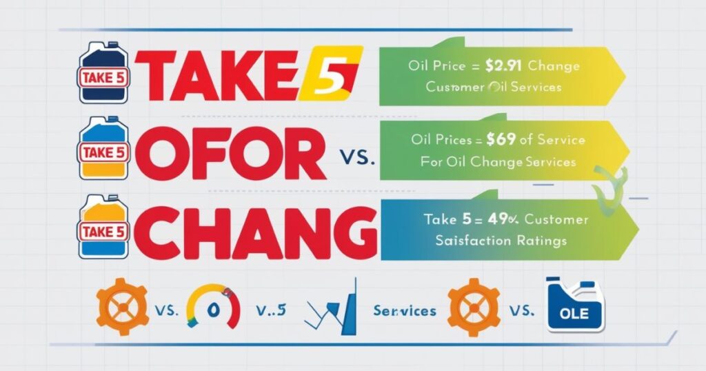 Comparing Take 5 to Other Oil Change Providers