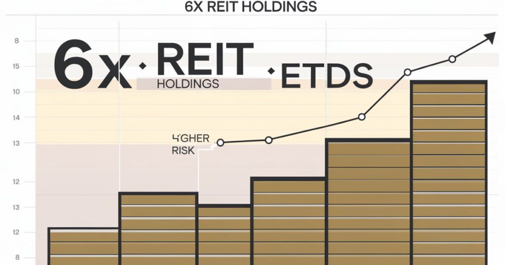 Comparison Money 6X REIT Holdings versus traditional REITs