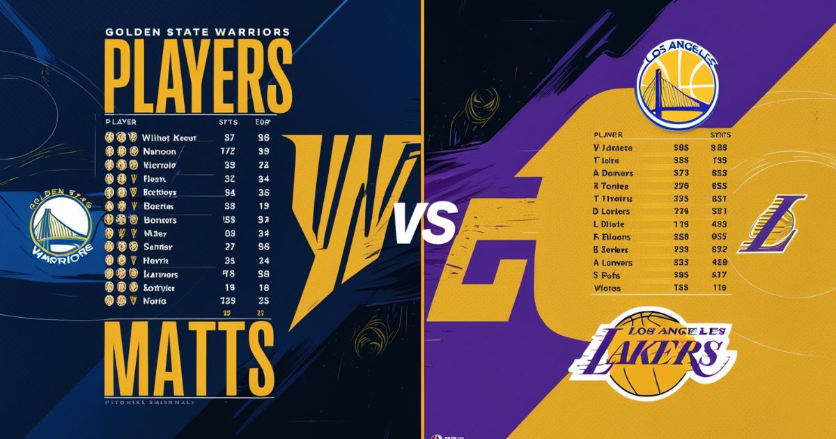 Golden State Warriors vs Lakers Match Player Stats: In-Depth Analysis