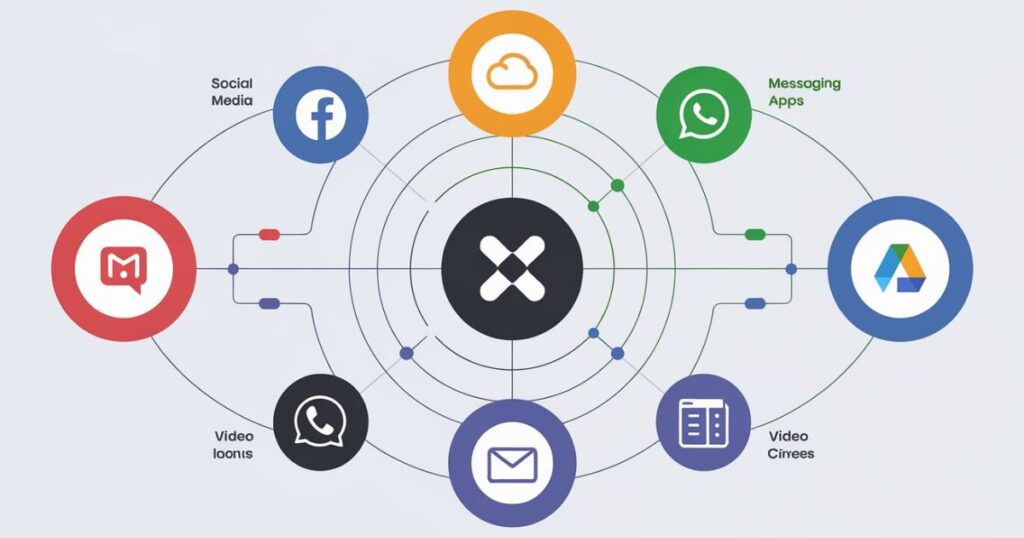 How Xmegle Works: Technological Communication Ecosystem